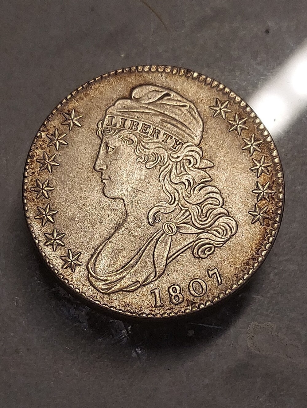 1807 Classic Liberty Head US Large Cent - Bronze Tone